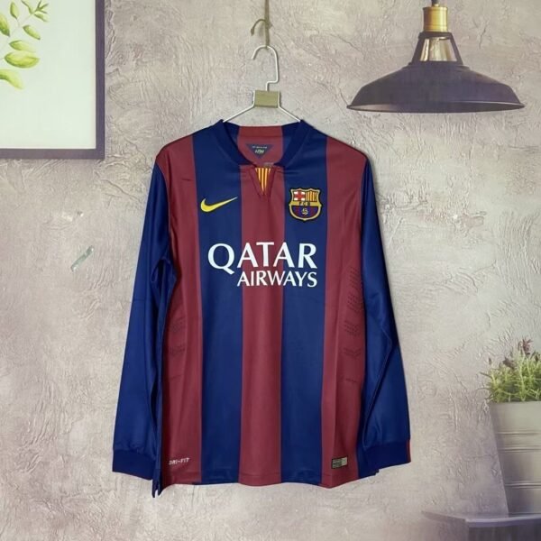 Retro Barcelona home 2014/15 Full Sleeve