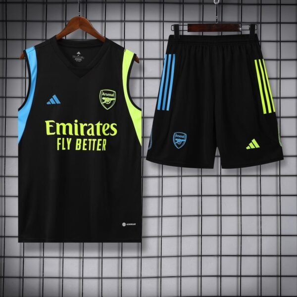 ARSENAL BLACK 24/25(SLEEVELESS TRAINING SET)