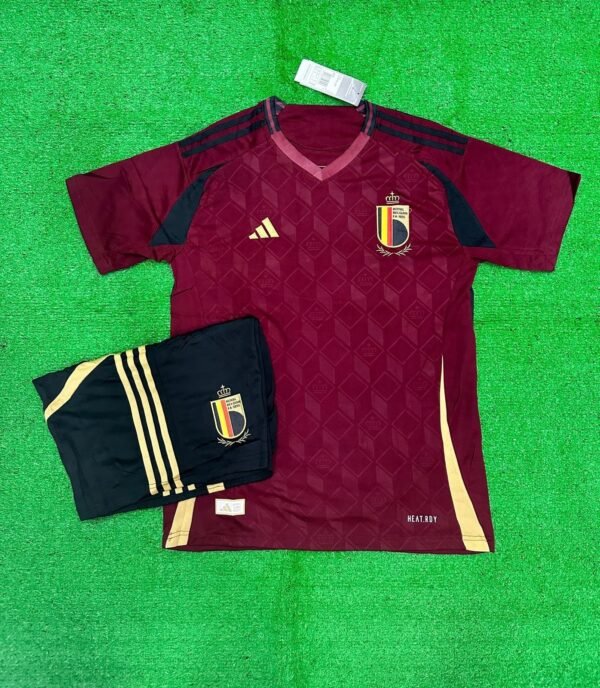 BELGIUM HOME KIT (JERSEY AND SHORTS)