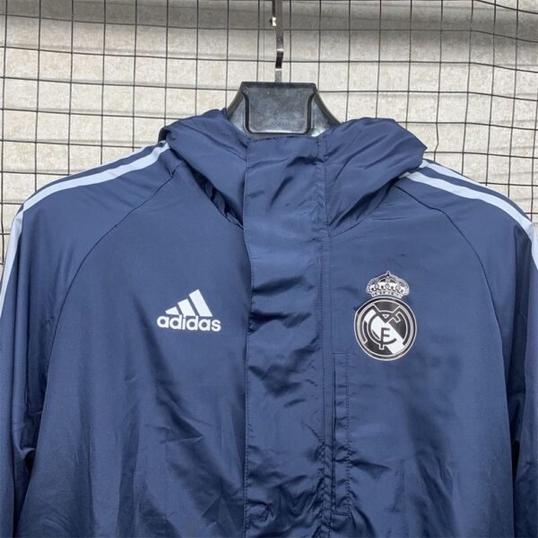 REAL MADRID NAVY BLUE  24-25 WINDBREAKER - Image 3