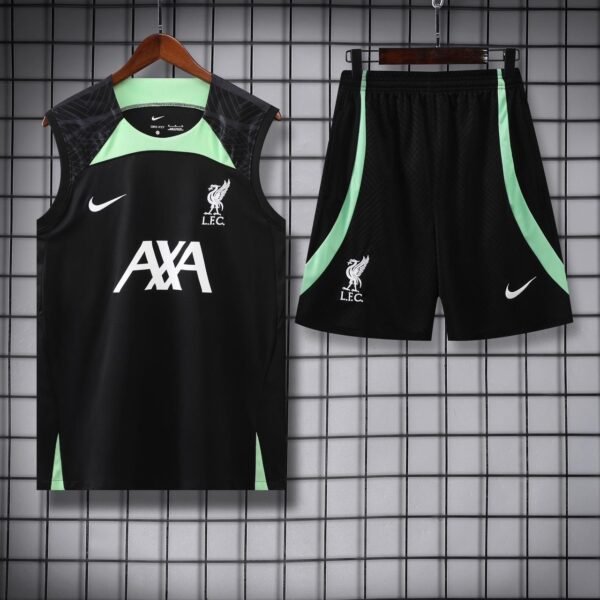 LIVERPOOL BLACK(SLEEVELESS TRAINING SET)