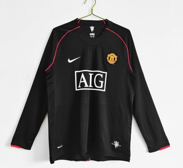 Retro Manchester Utd Away 2007/08 Full Sleeve