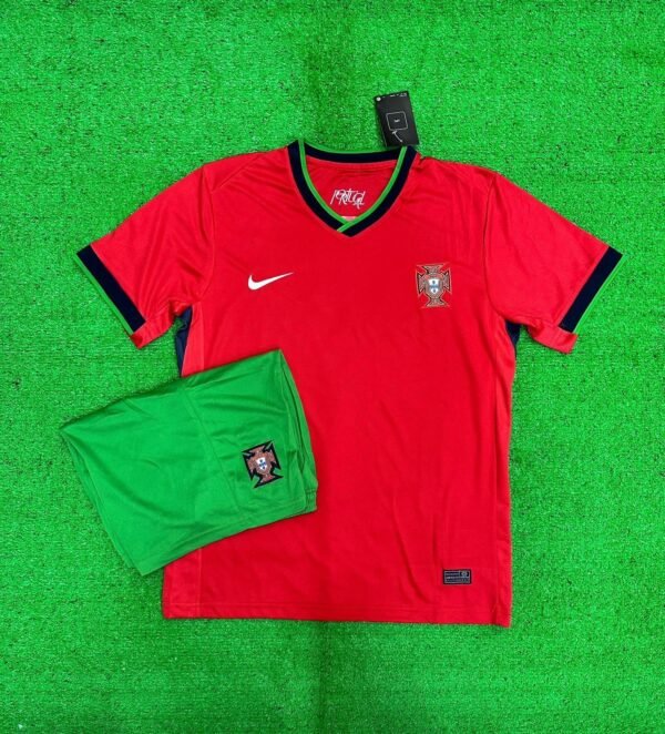 PORTUGAL HOME SET(JERSEY AND SHORTS)