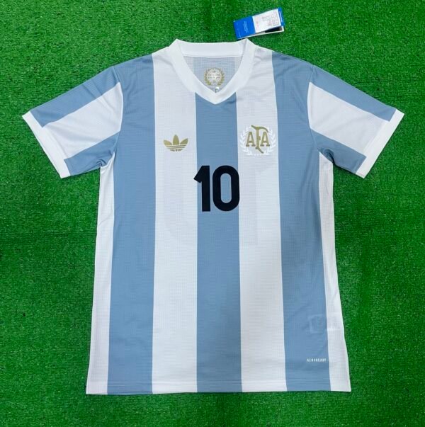 ARGENTINA MESSI 10 OORE PRINTED 50TH ANNIVERSARY  FAN VERSION