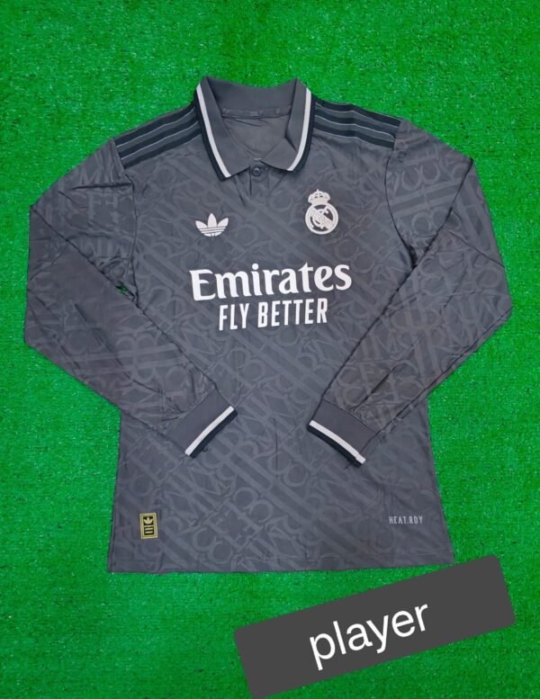 REAL MADRID THIRD 24-25 FULL SLEEVES PLAYER VERSION - Image 2