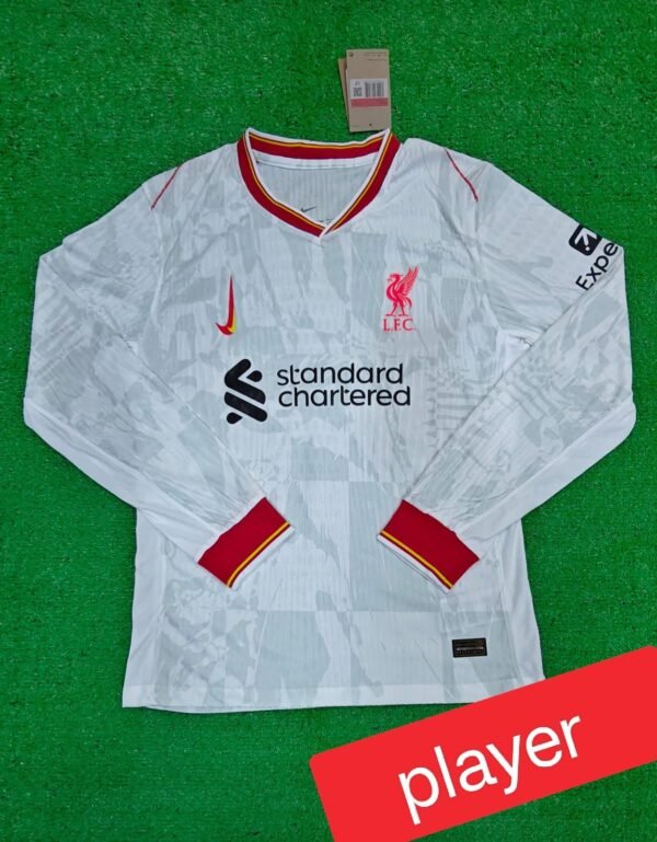 LIVERPOOL THIRD 24-25 FULL SLEEVES PLAYER VERSION - Image 2