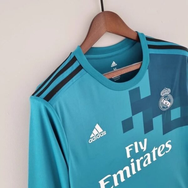 Retro Real Madrid Third full sleeve 2017-18 - Image 2