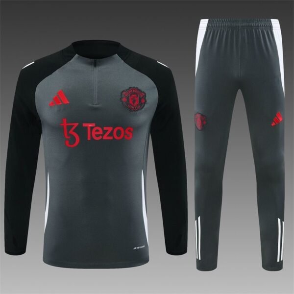 Manchester United Grey TrackSuit  24 25 season