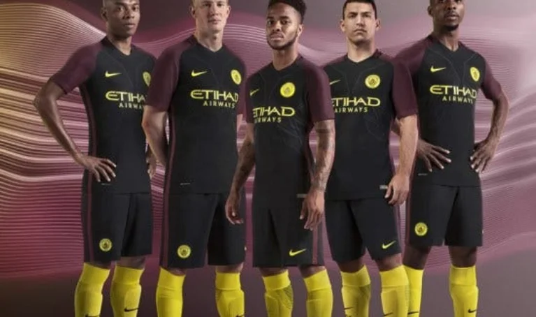 6. The Manchester City 2016-17 Away Kit