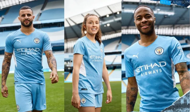 9. The Manchester City 2021-22 Home Kit