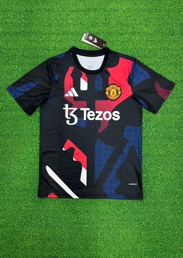 Manchester United Multicolor Pre Match jersey 24 25 season