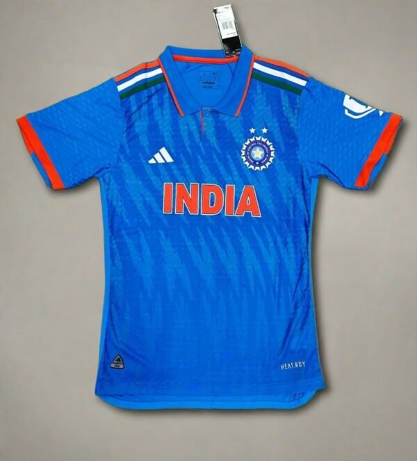 INDIA ODI TRI COLOR CRICKET JERSEY PLAYER VERSION