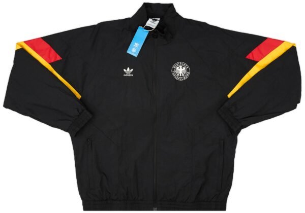 GERMANY CLASSIC COLOR STRIPES BLACK JACKET