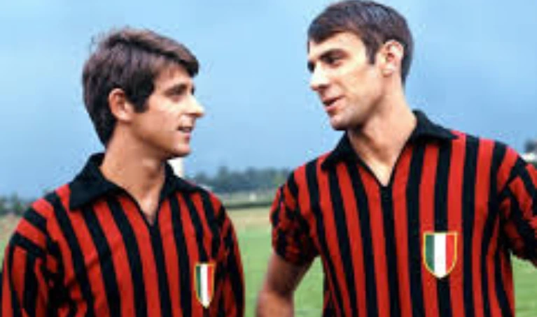 3. The Historic 1968/69 AC Milan Kit