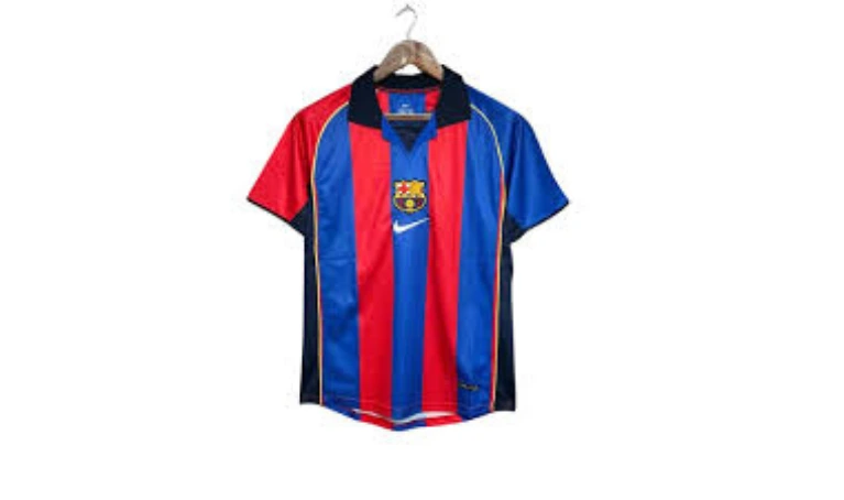 5. 2001/2002 Barcelona Kit – A Modern Look for a Tough Season