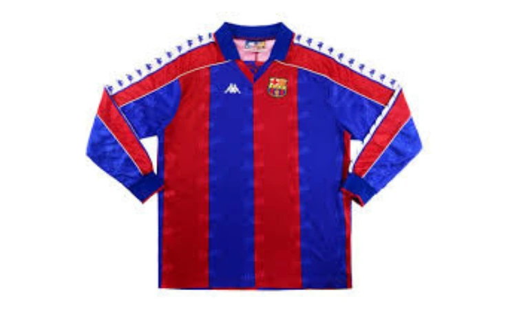 8. 1994/1995 Barcelona Kit – Too Busy for Most Fans