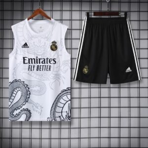 Real Madrid White Dragon Training Kit