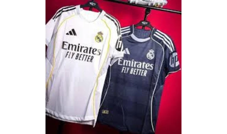10. Real Madrid 2025/26 Modern Football Shirt – Sleek and Stylish