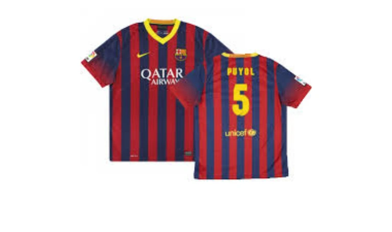 5. Barcelona 2013/14 Modern Football Shirt – Catalan Spirit