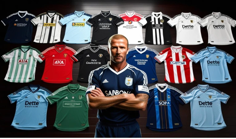 Top 13 Best David Beckham Football Jerseys of All Time