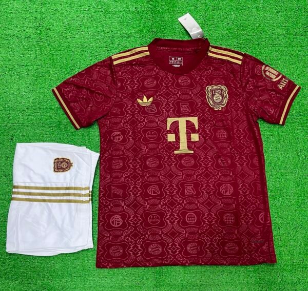 Bayern 125 YRS anniversary Jersey With Shorts