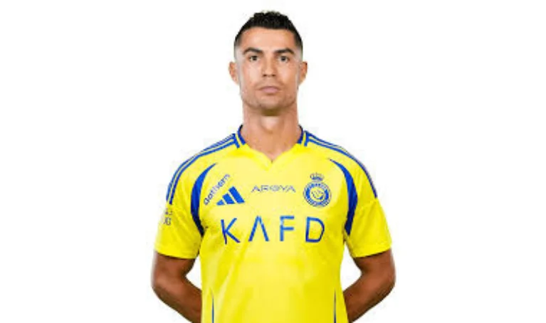 10. Al Nassr Home Jersey – Ronaldo Edition