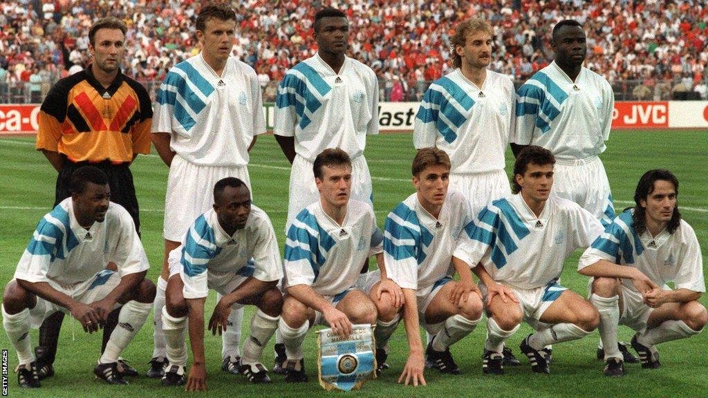 3. Marseille 1993 Home – Adidas