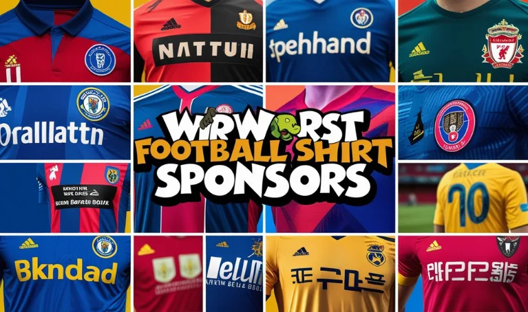 Top 10 Worst Football Shirt Sponsors – Most Embarrassing Kits