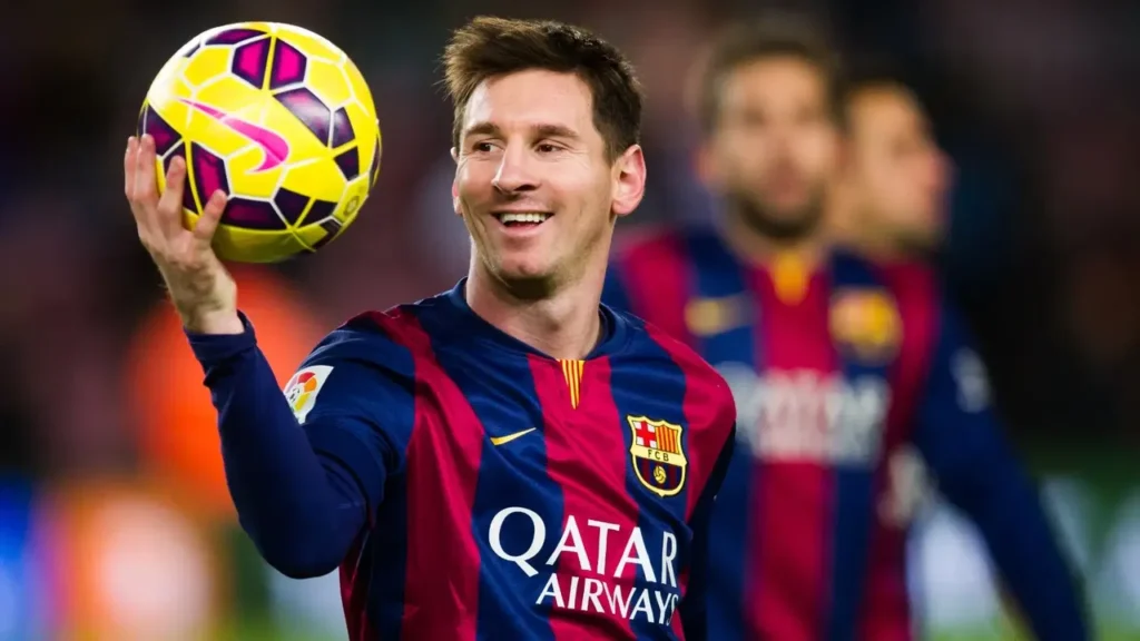 5. Barcelona 2014–15 Home Lionel Messi Shirt